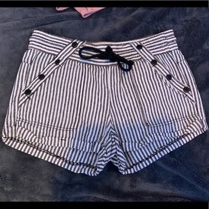 cute stripped boat shorts